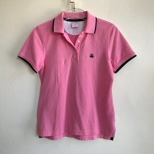 Brooks Brothers Polo Shirt Short Sleeve Logo pink XS